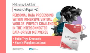 MetaverseUA Chair Research Paper #2 – Personal Data processing within Immersive Virtual Worlds